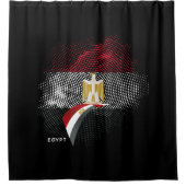 Rideaux De Douche Drapeau de l'Égypte (Devant)