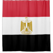 Rideaux De Douche Drapeau de l'Égypte (Devant)