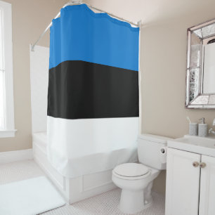 Rideaux De Douche Drapeau de l'Estonie