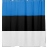 Rideaux De Douche Drapeau de l'Estonie (Devant)