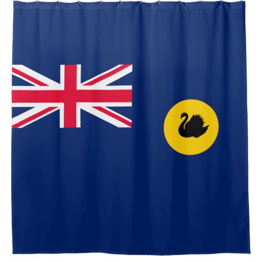 Rideaux De Douche Drapeau de l'État d'Australie-Occidentale (Devant)