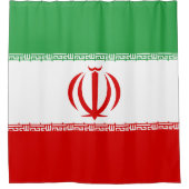 Rideaux De Douche Drapeau de l'Iran (Devant)