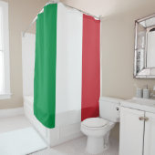 Rideaux De Douche Drapeau de l'Italie (En situation)