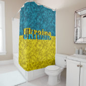 Rideaux De Douche Drapeau de l'Ukraine (En situation)