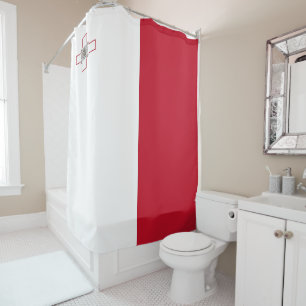 Rideaux De Douche Drapeau de Malte