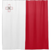 Rideaux De Douche Drapeau de Malte (Devant)