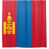 Rideaux De Douche Drapeau de Mongolie (Devant)