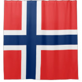 Rideaux De Douche Drapeau de Norway (Devant)