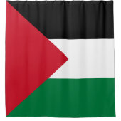 Rideaux De Douche Drapeau de Palestine (Devant)