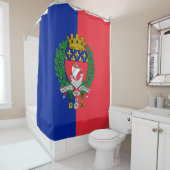 Rideaux De Douche Drapeau de Paris (En situation)