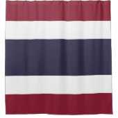 Rideaux De Douche Drapeau de Thaïlande (Devant)