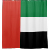 Rideaux De Douche Drapeau des Émirats arabes unis (Devant)