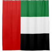 Rideaux De Douche Drapeau des Émirats arabes unis (Devant)