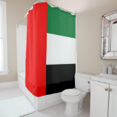 Rideaux De Douche Drapeau des Émirats arabes unis (EAU) (En situation)