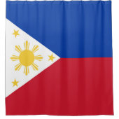 Rideaux De Douche drapeau des Philippines (Devant)