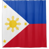 Rideaux De Douche Drapeau des Philippines (Devant)