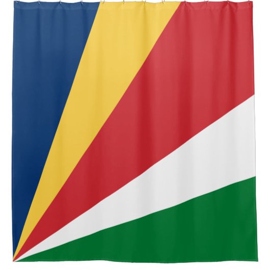 Rideaux De Douche Drapeau des Seychelles (Devant)