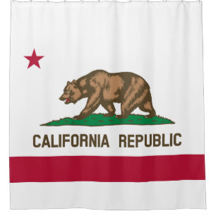 Rideaux De Douche Drapeau d'État de Californie