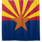 Rideaux De Douche Drapeau d'État de l'Arizona (Devant)