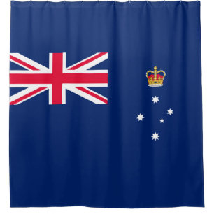 Rideaux De Douche Drapeau d'État de Victoria (Australie)