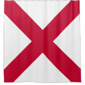Rideaux De Douche Drapeau d'Irlande du Nord (Devant)
