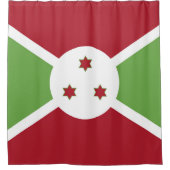Rideaux De Douche Drapeau du Burundi (Devant)