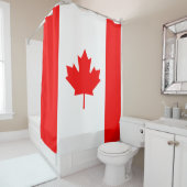 Rideaux De Douche Drapeau du Canada (En situation)