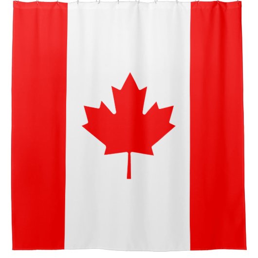 Rideaux De Douche Drapeau du Canada (Devant)