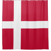 Rideaux De Douche Drapeau du Danemark (Devant)