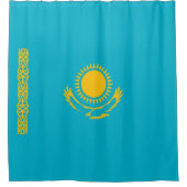 Rideaux De Douche Drapeau du Kazakhstan (Devant)