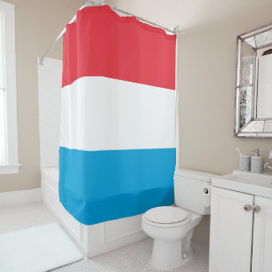 Rideaux De Douche Drapeau du Luxembourg