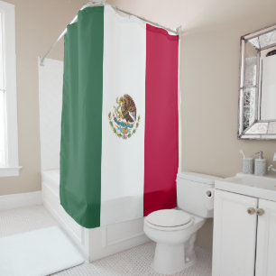 Rideaux De Douche Drapeau du Mexique