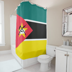 Rideaux De Douche Drapeau du Mozambique