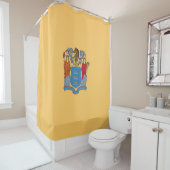 Rideaux De Douche Drapeau du New Jersey (En situation)