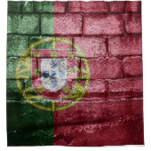 Rideaux De Douche Drapeau du Portugal (Devant)
