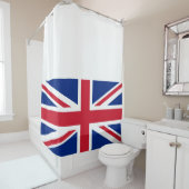 Rideaux De Douche Drapeau du Royaume-Uni (En situation)