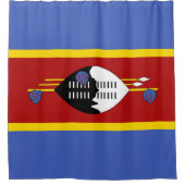 Rideaux De Douche drapeau du Swaziland (Devant)