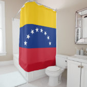 Rideaux De Douche Drapeau du Venezuela (En situation)