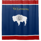 Rideaux De Douche Drapeau du Wyoming (Devant)