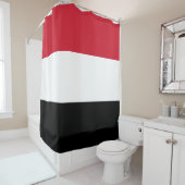 Rideaux De Douche Drapeau du Yémen (En situation)
