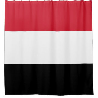Rideaux De Douche Drapeau du Yémen