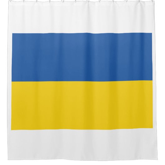 Rideaux De Douche Drapeau d'Ukraine (Devant)