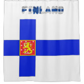 Rideaux De Douche Drapeau finlandais (Devant)