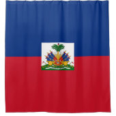 Rideaux De Douche Drapeau Haïti (Devant)