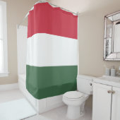 Rideaux De Douche Drapeau hongrois (En situation)