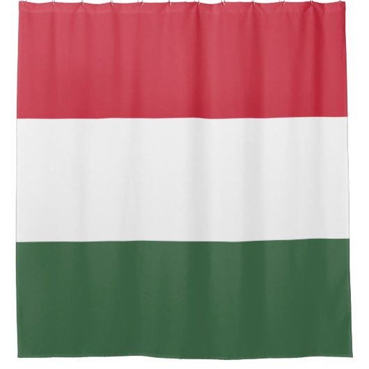 Rideaux De Douche Drapeau hongrois (Devant)