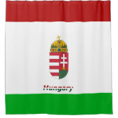 Rideaux De Douche Drapeau hongrois (Devant)