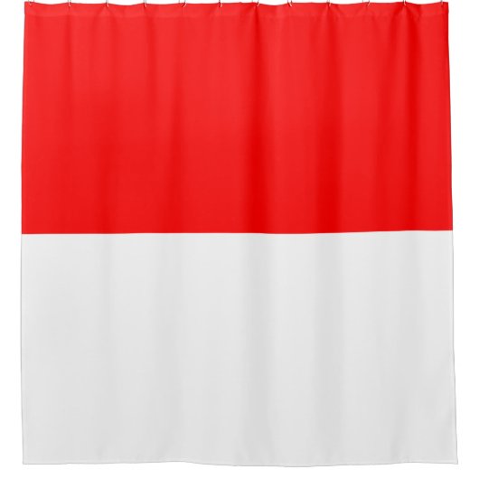 Rideaux De Douche Drapeau indonésien (Indonésie) (Devant)