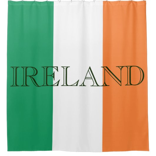 Rideaux De Douche Drapeau irlandais secteur Irlande (Devant)