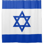 Rideaux De Douche Drapeau Israël (Devant)